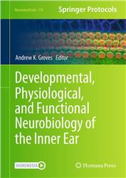 Cover Developmental, Physiological, and Functional Neurobiology of the Inner Ear
