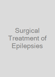 Cover Surgical Treatment of Epilepsies