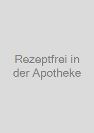 Rezeptfrei in der Apotheke