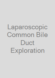 Laparoscopic Common Bile Duct Exploration