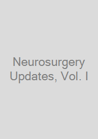 Cover Neurosurgery Updates, Vol. I