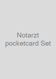 Cover Notarzt pocketcard Set