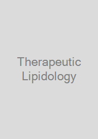 Cover Therapeutic Lipidology