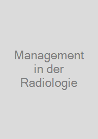 Management in der Radiologie