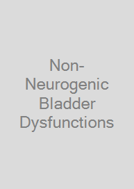 Cover Non-Neurogenic Bladder Dysfunctions