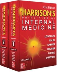 Cover Harrison's Principles of Internal Medicine 2 Vols.