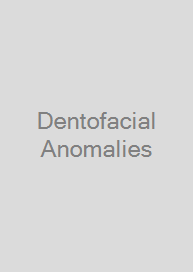 Cover Dentofacial Anomalies