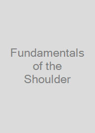 Cover Fundamentals of the Shoulder