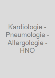 Cover Kardiologie - Pneumologie - Allergologie - HNO