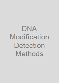Cover DNA Modification Detection Methods