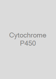 Cover Cytochrome P450