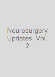 Cover Neurosurgery Updates, Vol. 2