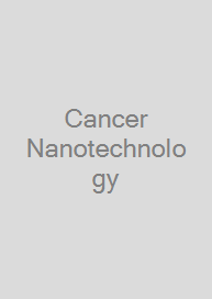 Cancer Nanotechnology