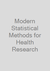 Cover Modern Statistical Methods for Health Research