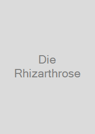 Cover Die Rhizarthrose