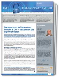 Cover Datenschutz aktuell