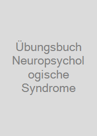 Cover Übungsbuch Neuropsychologische Syndrome