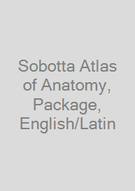 Cover Sobotta Atlas of Anatomy, Package, English/Latin