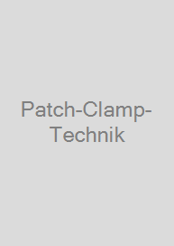 Cover Patch-Clamp-Technik