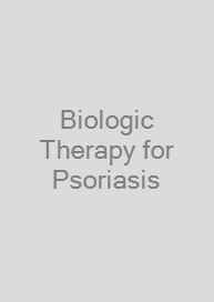 Cover Biologic Therapy for Psoriasis
