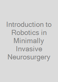 Cover Introduction to Robotics in Minimally Invasive Neurosurgery