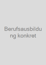 Cover Berufsausbildung konkret