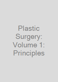 Cover Plastic Surgery: Volume 1: Principles