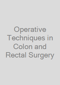 Cover Operative Techniques in Colon and Rectal Surgery