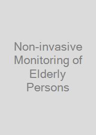 Cover Non-invasive Monitoring of Elderly Persons