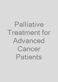 Cover Palliative Treatment for Advanced Cancer Patients