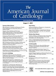 Cover The American Journal of Cardiology