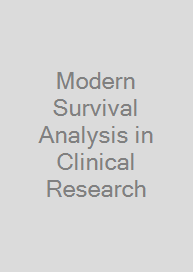 Cover Modern Survival Analysis in Clinical Research