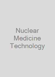 Cover Nuclear Medicine Technology