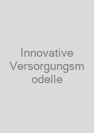 Cover Innovative Versorgungsmodelle