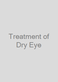 Cover Treatment of Dry Eye