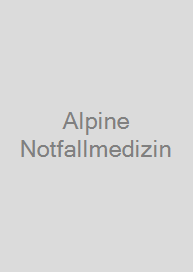 Cover Alpine Notfallmedizin