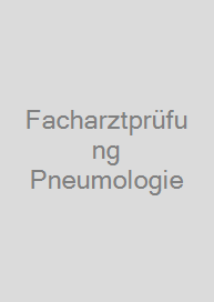 Cover Facharztprüfung Pneumologie