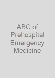 Cover ABC of Prehospital Emergency Medicine