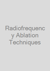 Cover Radiofrequency Ablation Techniques