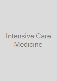 Cover Intensive Care Medicine