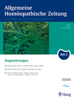Allgemeine Homöopathische Zeitung