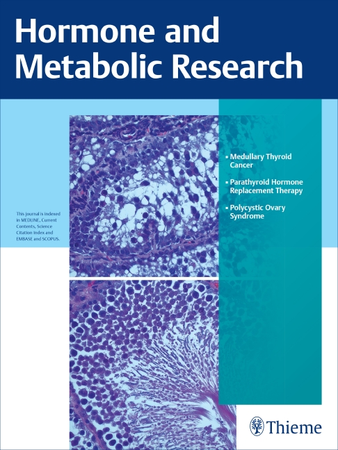 Hormone and Metabolic Research