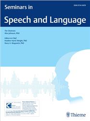 Cover Seminars in Speech and Language