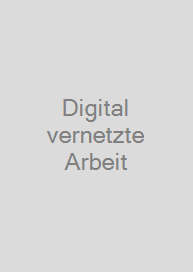 Cover Digital vernetzte Arbeit