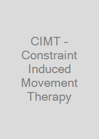 Cover CIMT - Constraint Induced Movement Therapy