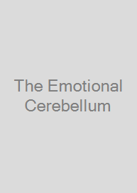 Cover The Emotional Cerebellum