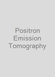 Cover Positron Emission Tomography