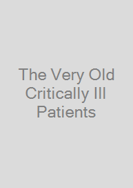 The Very Old Critically Ill Patients