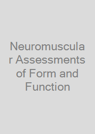 Cover Neuromuscular Assessments of Form and Function
