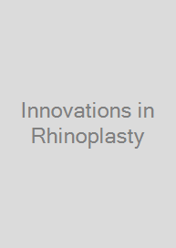 Cover Innovations in Rhinoplasty